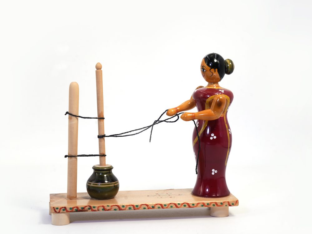 Etikopakka Toy - Ghee Making Woman