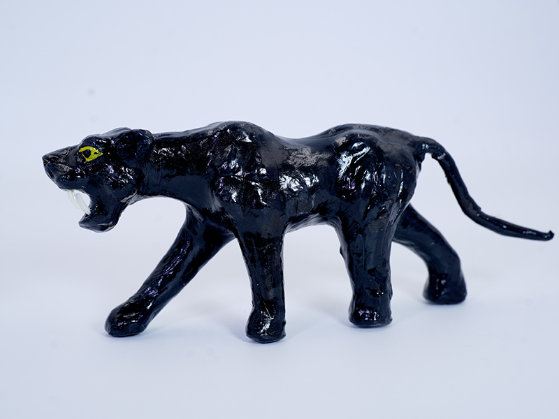 Indore Leather Toy Panther