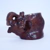 Indore Leather Toy Pen stand Elephant