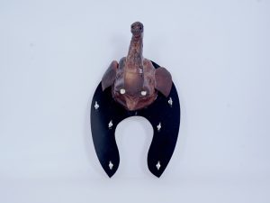 Data-Set-76 Indore Leather Toy Key holder Elephant