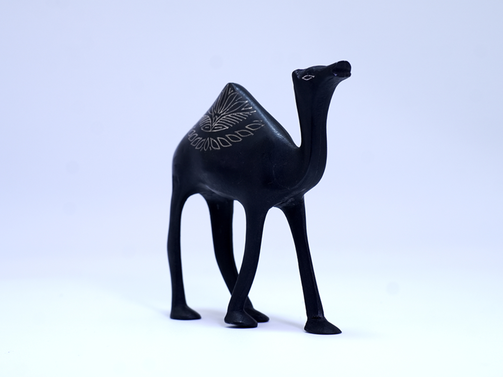 Bidri Camel Figurine (2) Bidri Camel Figurine