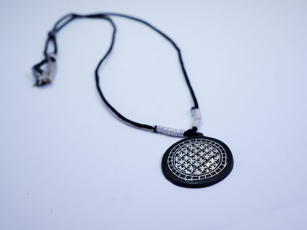 Bidri Neckpiece Large