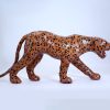 Indore Leather Toy Leopard 12
