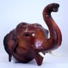 Indore Leather Toy Head Elephant