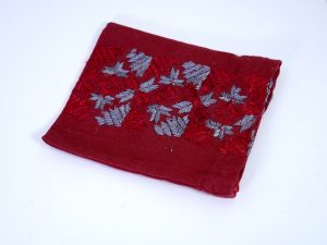 Phulkari Square Cushion Cover