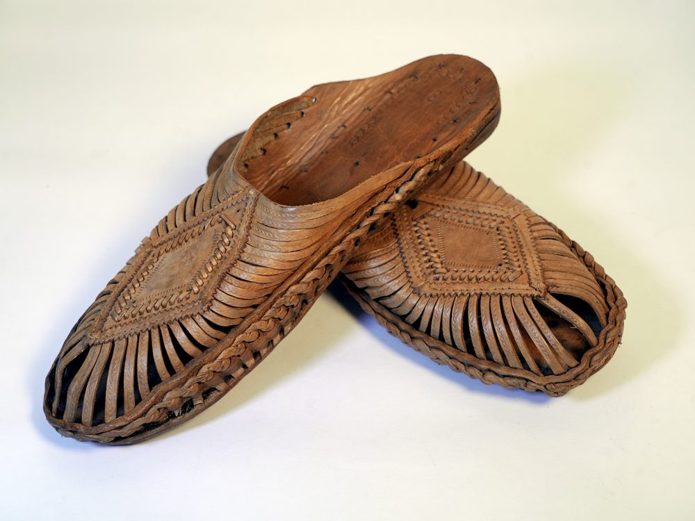 Braided Leather Kolhapuri Chappal