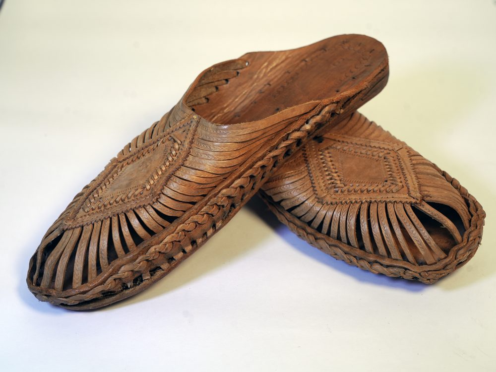 Braided Leather Kolhapuri Chappal