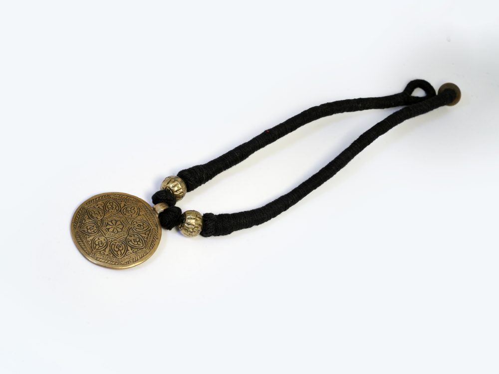 Dokra pendent Choker