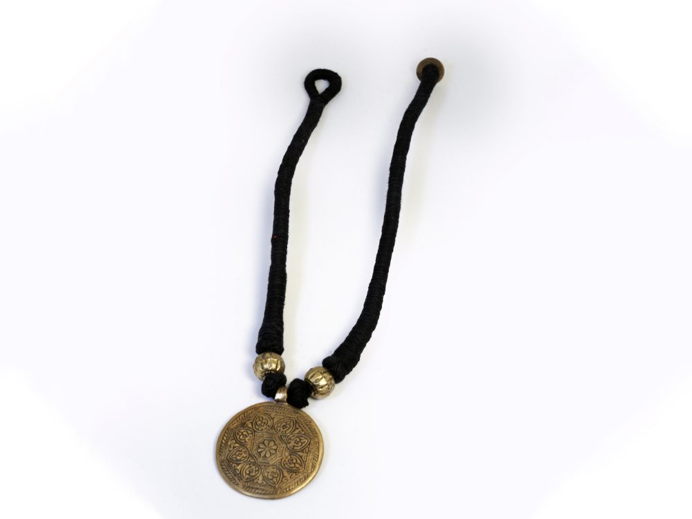 Dokra pendent Choker