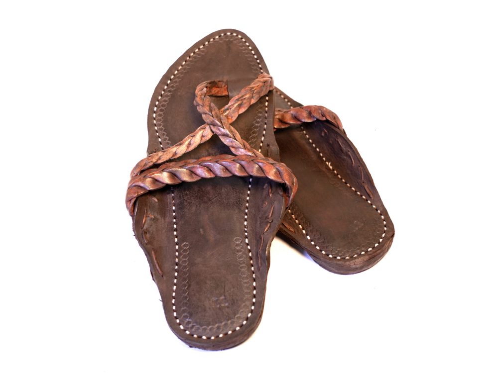 Braided Kolhapuri Sandals