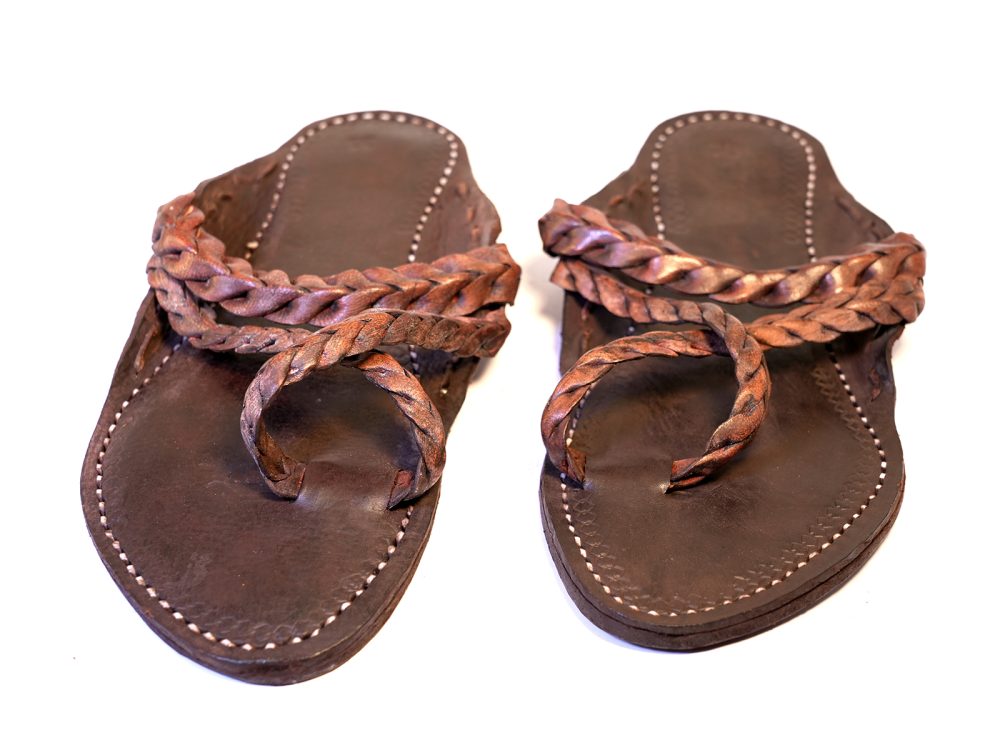 Braided Kolhapuri Sandals
