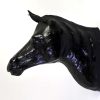 Indore leather toy horse head