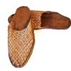 Interwoven Leather Kolhapuri Chappal