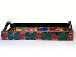 Pattachitra Wooden Tray - Big (2).jpg Pattachitra Wooden Tray - Big