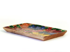 Pattachitra Wooden Tray - Small (3).jpg Pattachitra Wooden Tray - Small