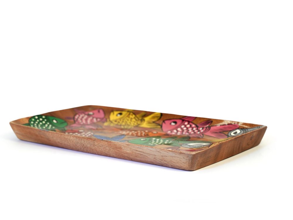 Pattachitra Wooden Tray - Small