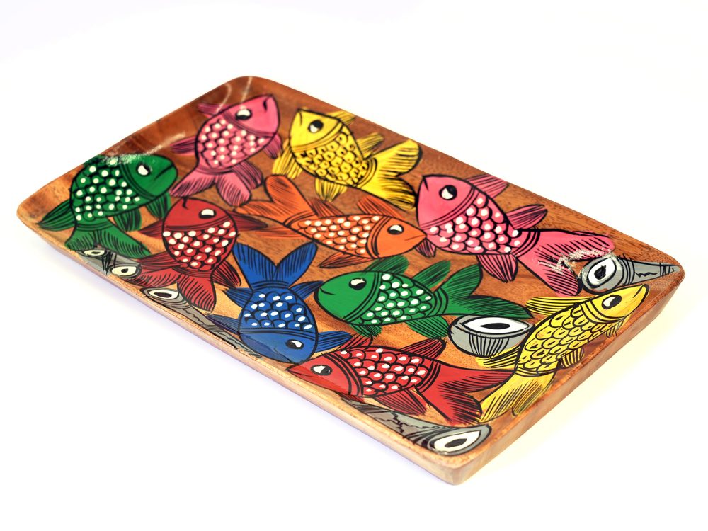 Pattachitra Wooden Tray - Small