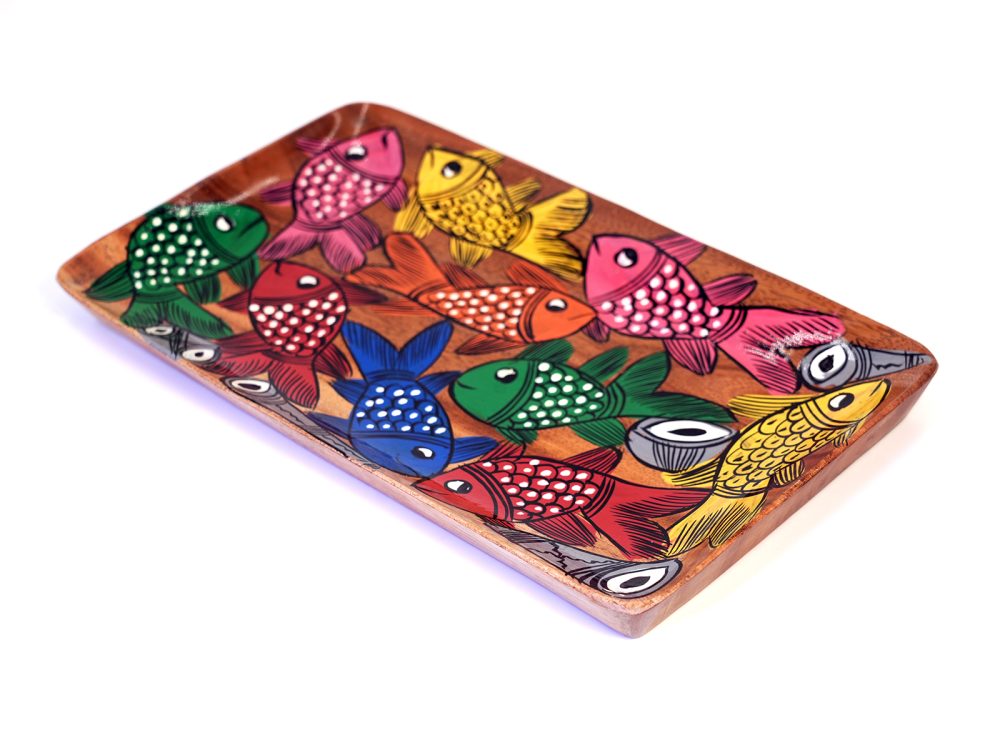 Pattachitra Wooden Tray - Small
