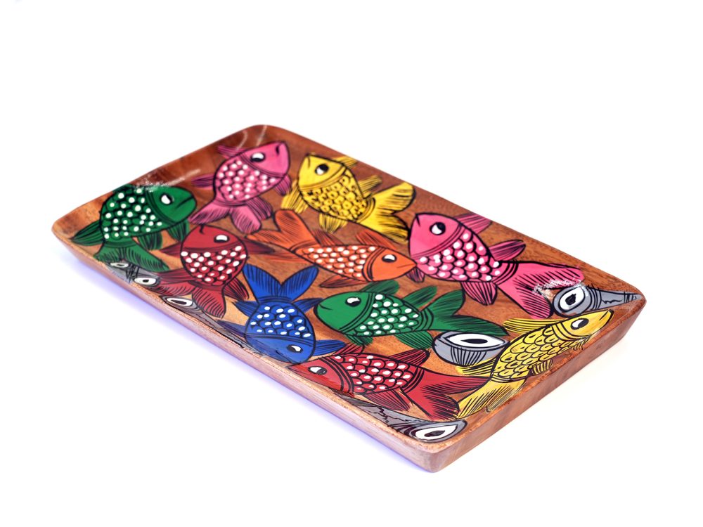 Pattachitra Wooden Tray - Small