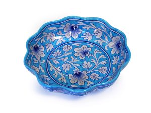 Rajasthan Blue Pottery Bowl 10 5 Rajasthan Blue Pottery Bowl 10"