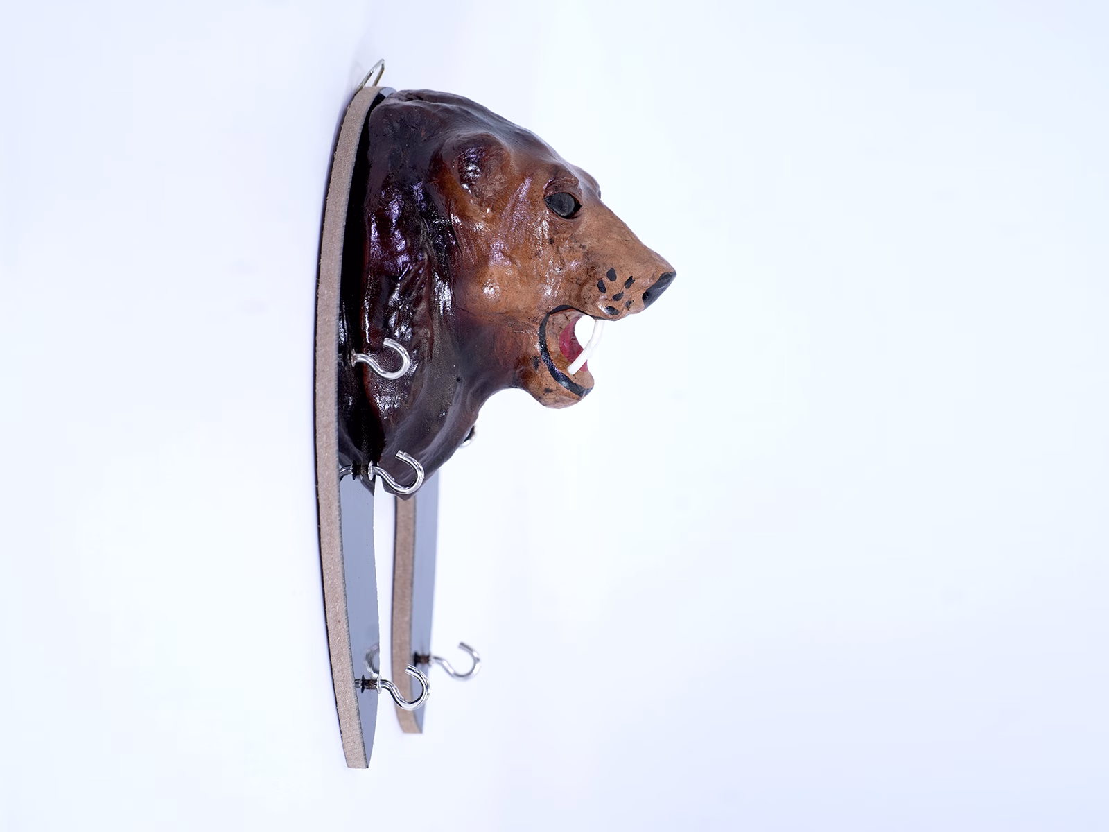 Indore Leather Toy Key Holder Lion – GI Craft from Madhya Pradesh