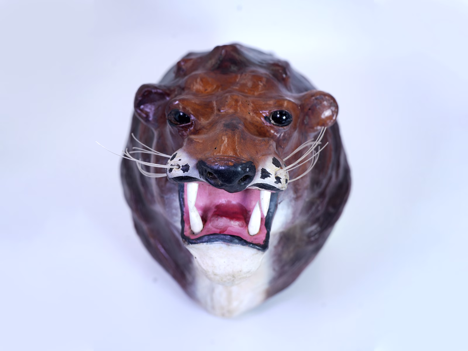 Indore Leather Toy Medium Head Bear – GI Craft from Madhya Pradesh