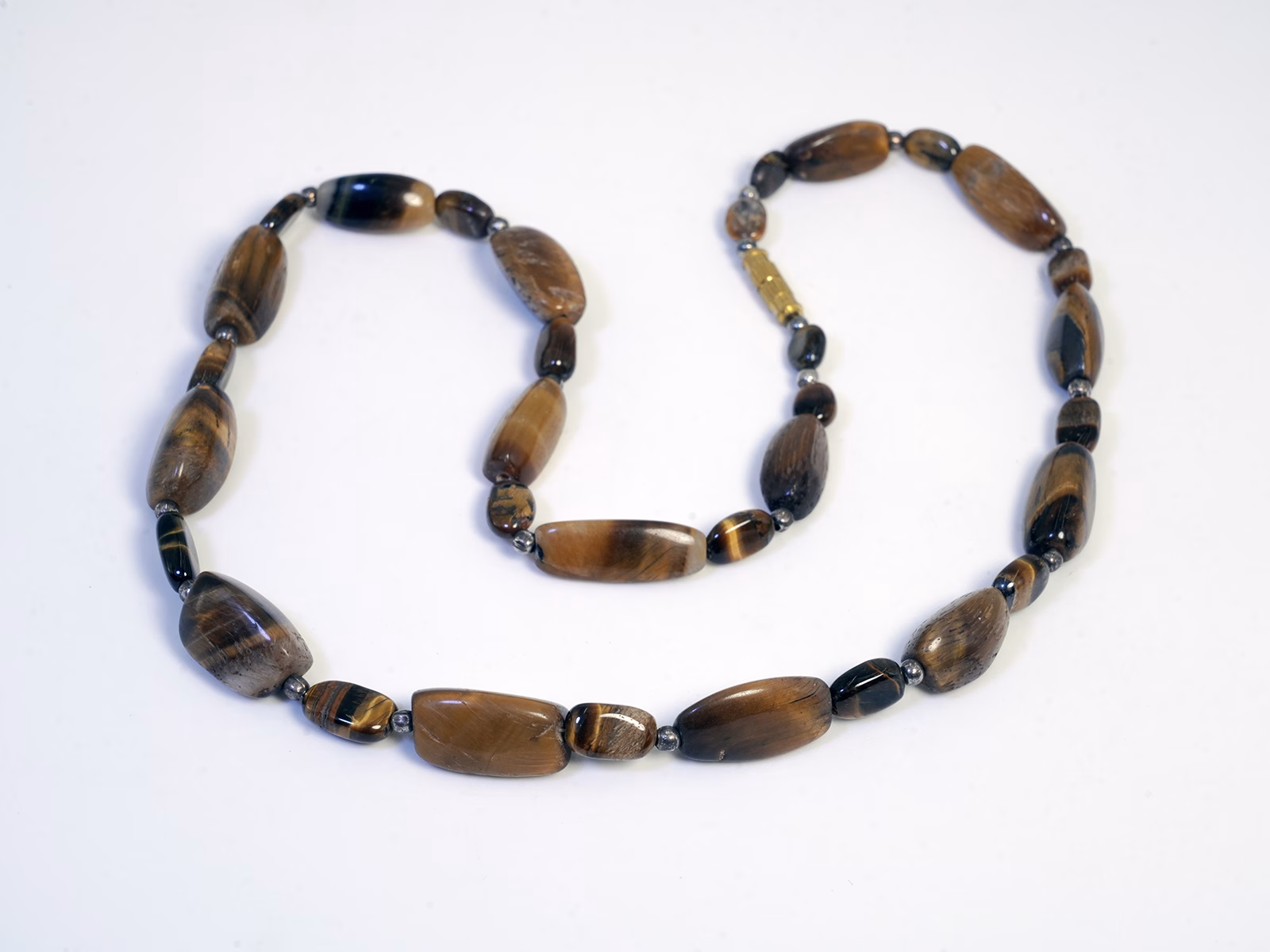 Agates of Cambay - Tiger Eye Neckchain – GI Craft from Gujarat