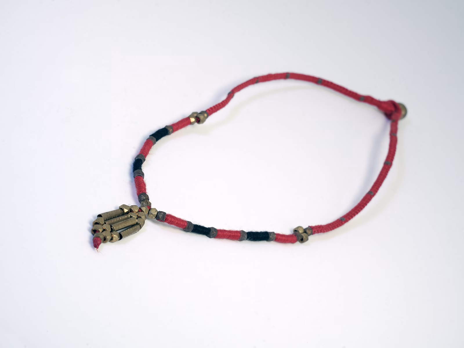 Braided Dokra Neckpiece