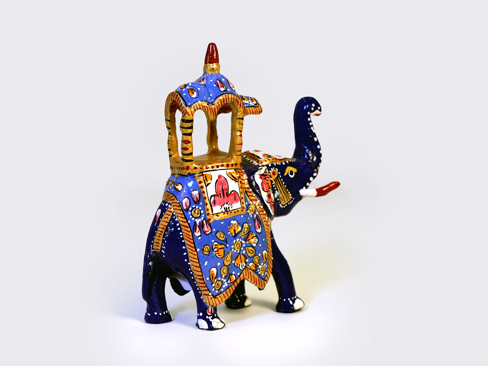 Meenakari Ambabari Elephant – GI Craft from Uttar Pradesh