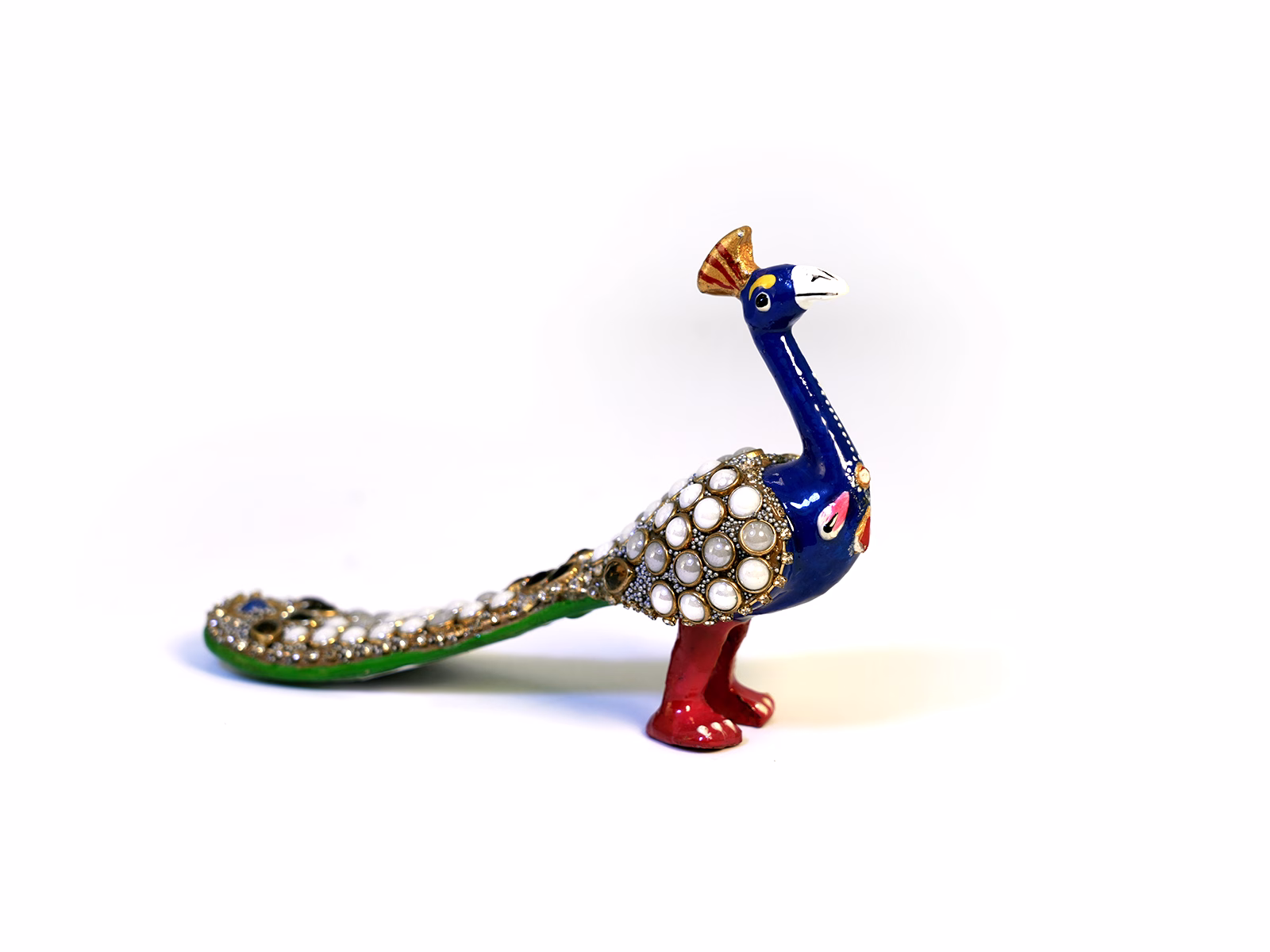 Meenakari Peacock – GI Craft from Uttar Pradesh