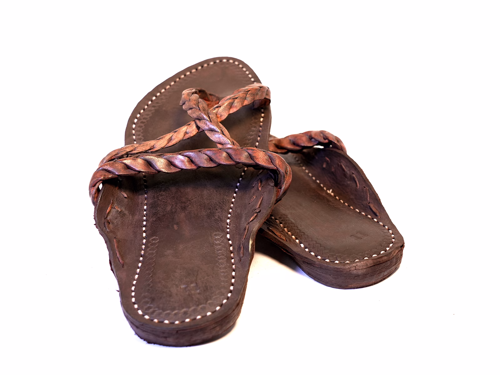 Braided Kolhapuri Sandals – GI Craft from Maharashtra