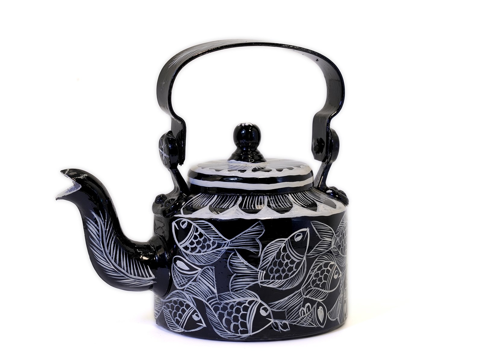 Paththara Pot Pattachitra Kettle – GI Craft from Odisha - Rural Beads